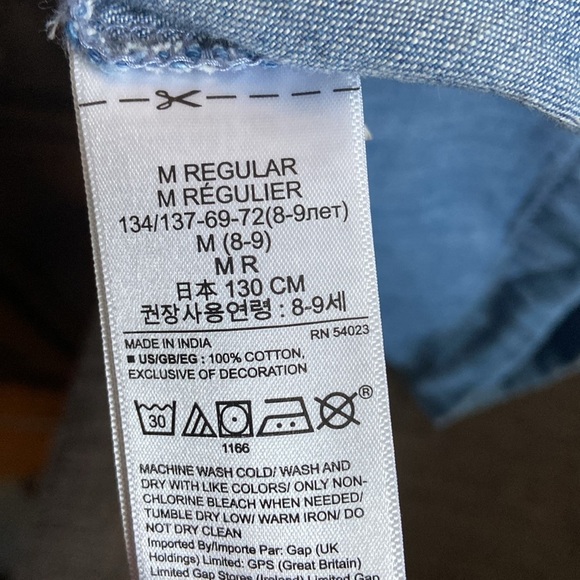 Gap- Embroidered Denim Dress - Picture 6 of 7